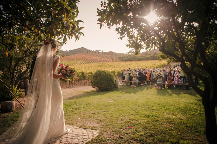 Quinta de Sant´Ana casamentos, entrada da noiva