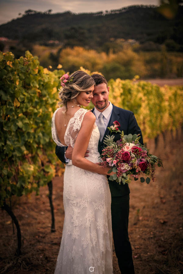 Quinta de Sant´Ana casamentos, sessão de retratos na vinha