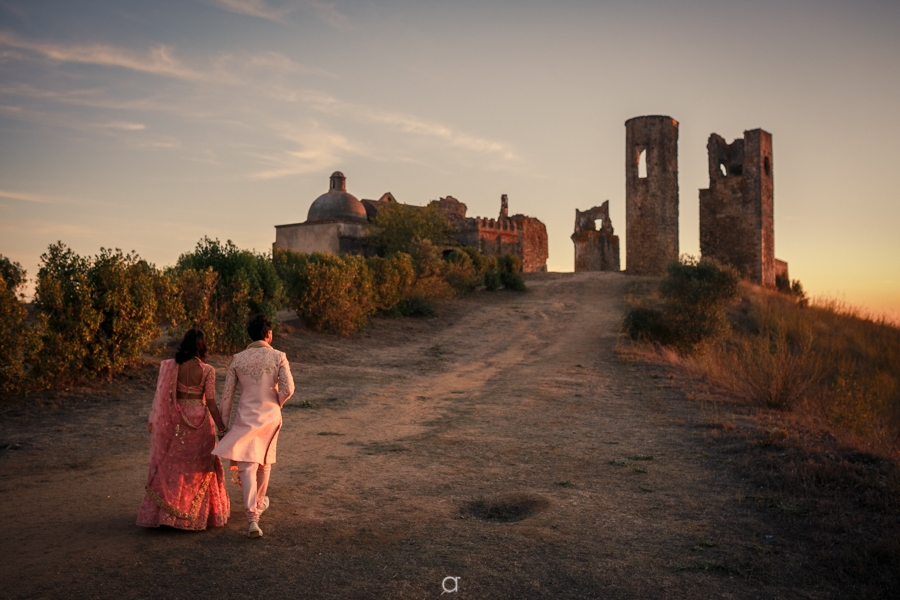 Destination wedding Portugal Castle de montemor o novo