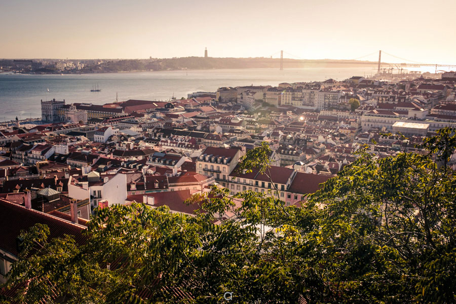 Castelo de S. Jorge, Lisboa, Rio Tejo