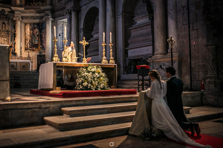 Casamento com missa, consagração eucarística, Mosteiro dos Jerónimos